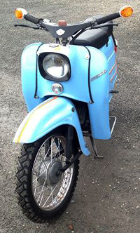 Simson von Vorne